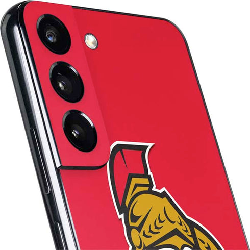 NHL Ottawa Senators Solid Background Galaxy S22 Plus Skin